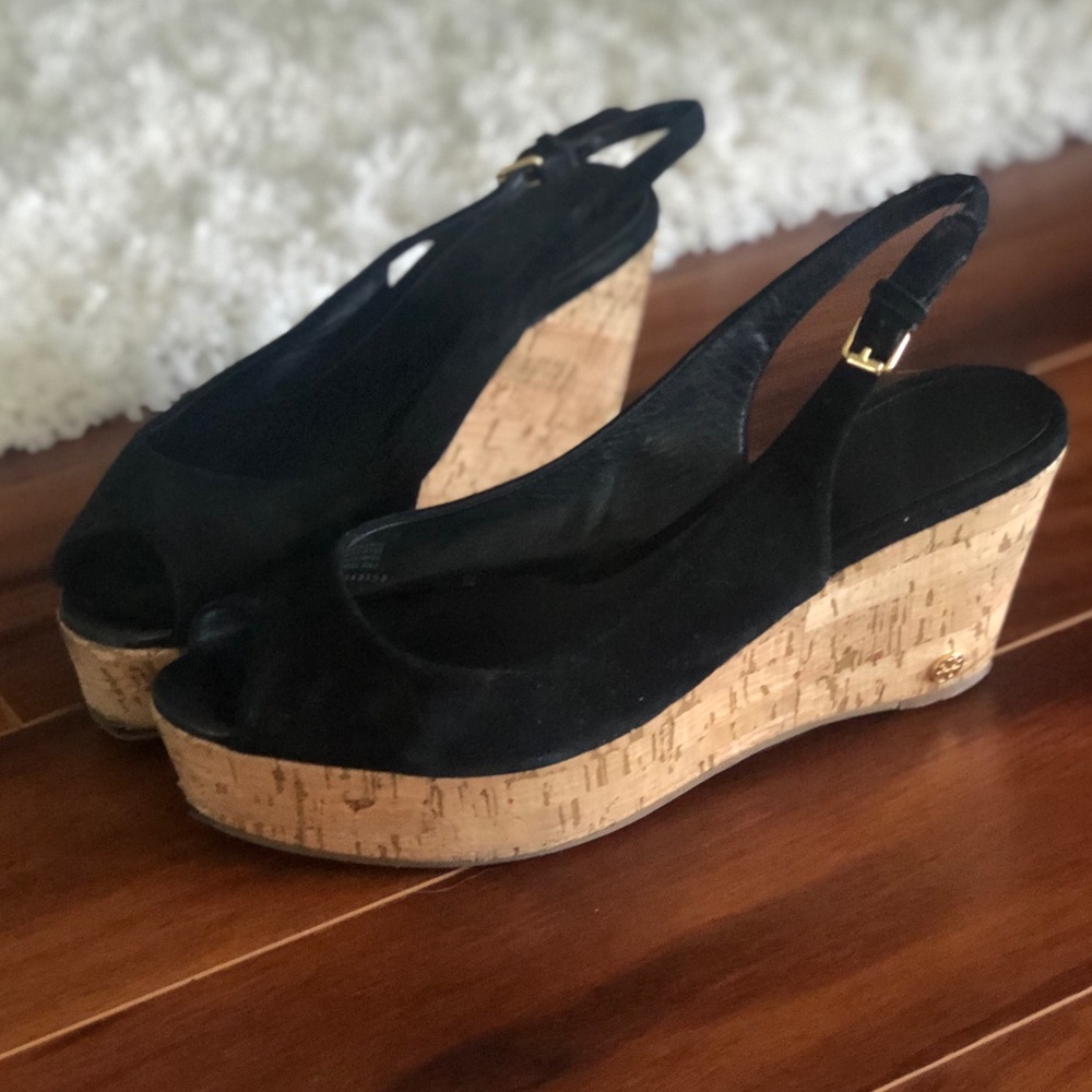 Loved wedges from Tory Burch